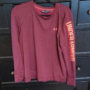 Like NEW Burgundy UnderArmour Long Sleeve XL